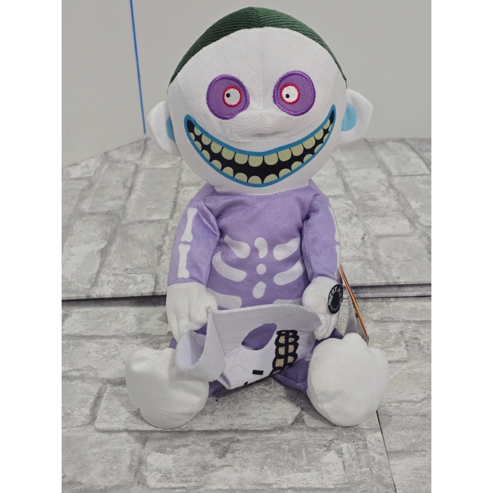 Disney Nightmare Before Christmas Animated Barrel Plush 11" Musical New VIDEO